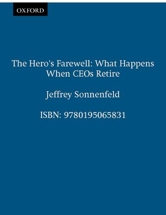 The Hero's Farewell book cover