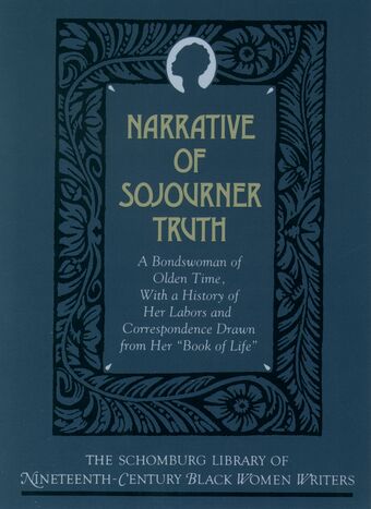 Narrative of Sojourner Truth book cover