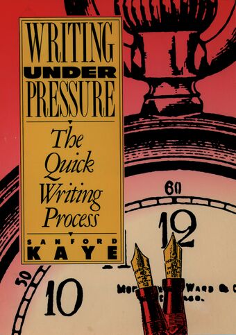 Writing Under Pressure book cover