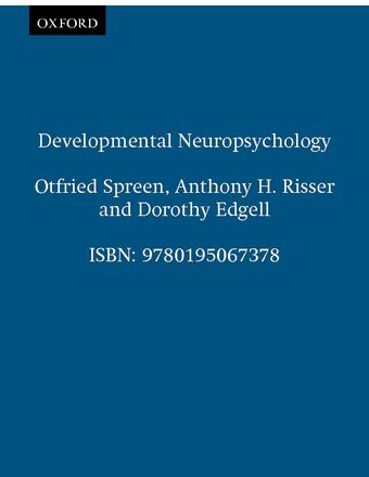 Developmental Neuropsychology book cover