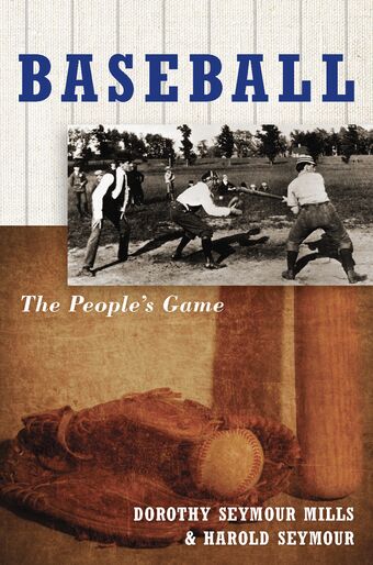 Baseball book cover