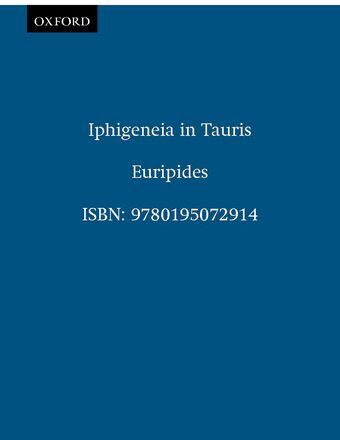 Iphigeneia in Tauris book cover