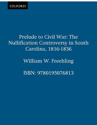 Prelude to Civil War book cover