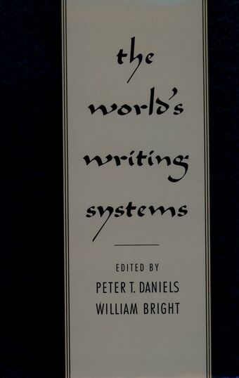The World's Writing Systems book cover