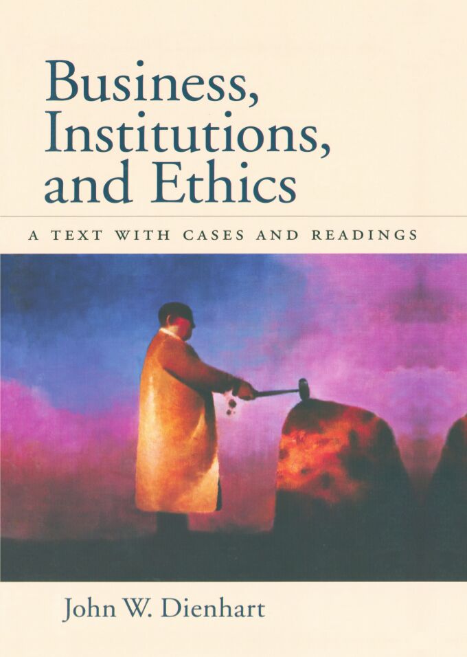 Business, Institutions, and Ethics book cover