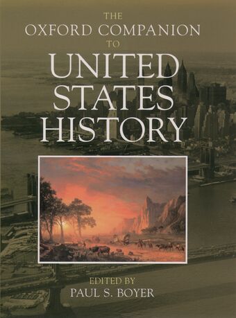 The Oxford Companion to United States History book cover