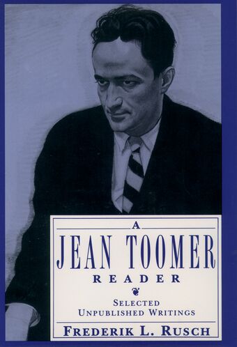 A Jean Toomer Reader book cover