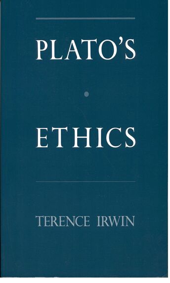 Plato's Ethics book cover