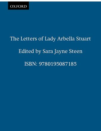 The Letters of Lady Arbella Stuart book cover