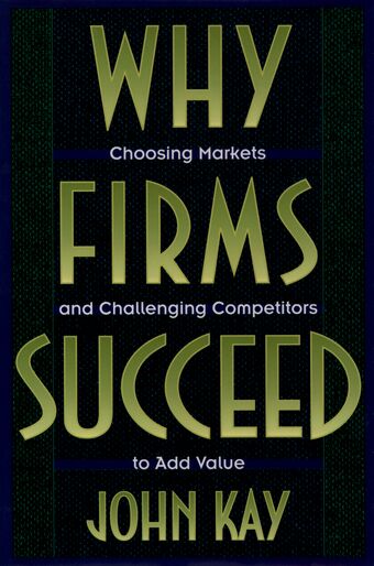 Why Firms Succeed book cover