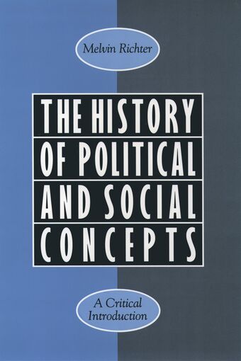 The History of Political and Social Concepts book cover