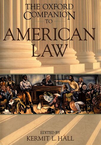 The Oxford Companion to American Law book cover