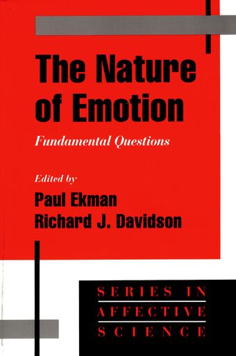 The Nature of Emotion book cover