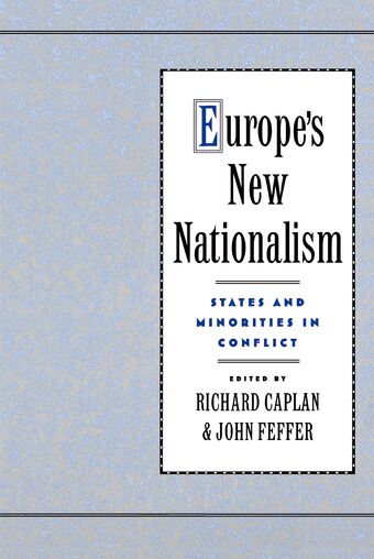 Europe's New Nationalism book cover