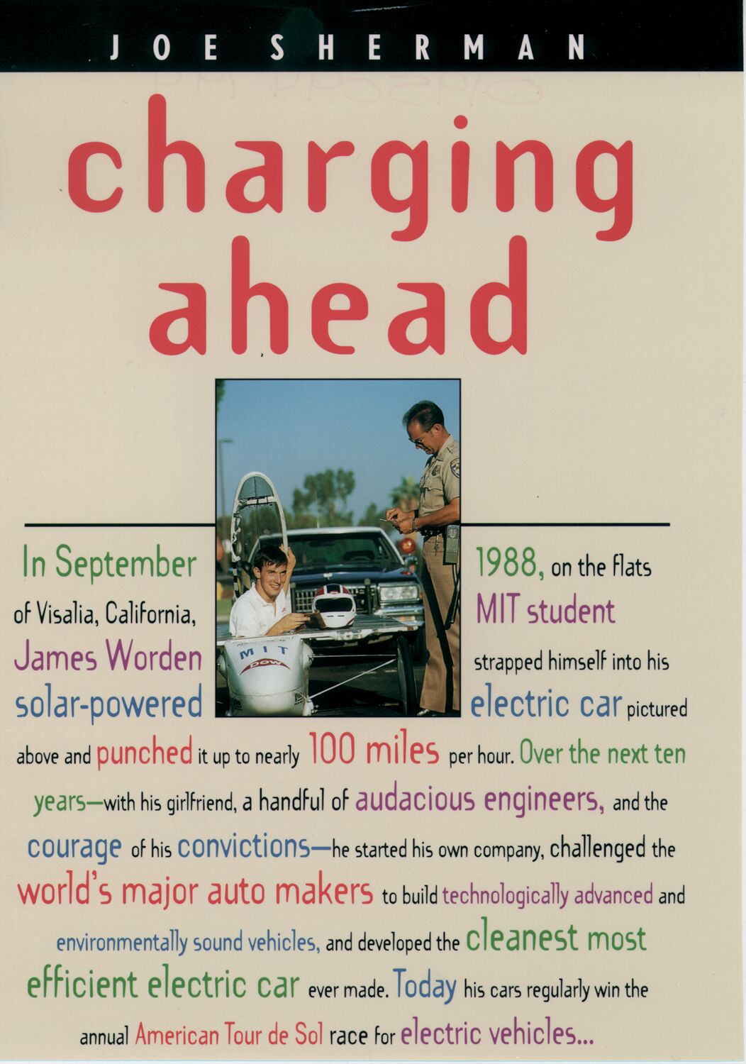 Charging Ahead book cover