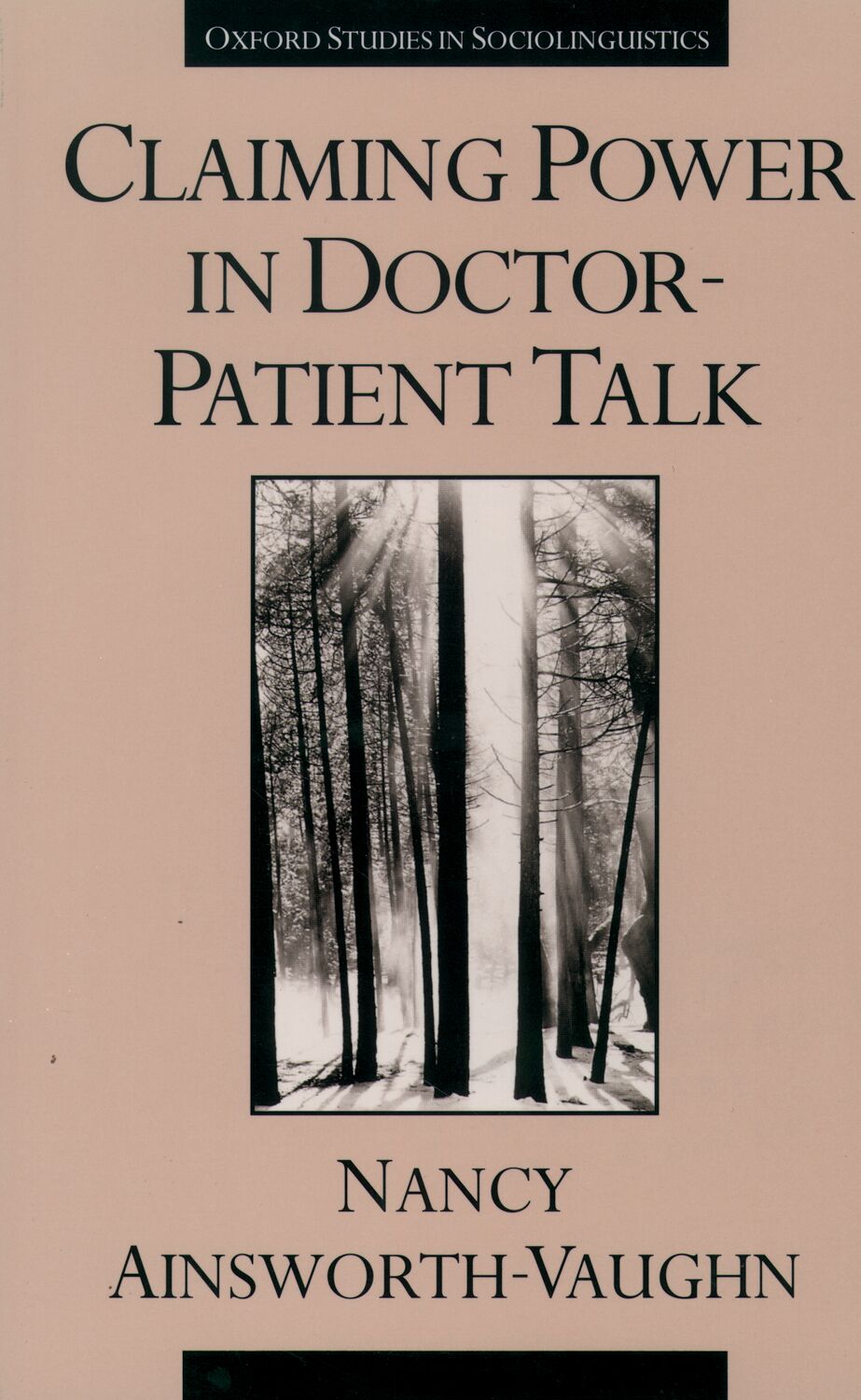 Claiming Power in Doctor-Patient Talk book cover