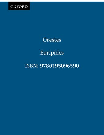 Orestes book cover