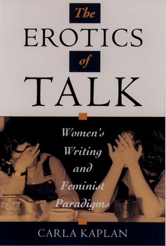 The Erotics of Talk book cover