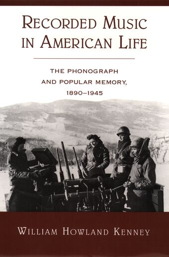 Recorded Music in American Life book cover