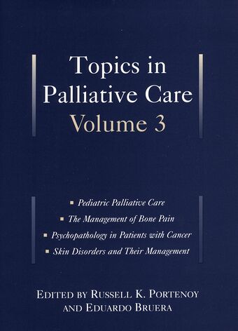 Topics in Palliative Care book cover