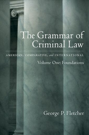 The Grammar of Criminal Law book cover