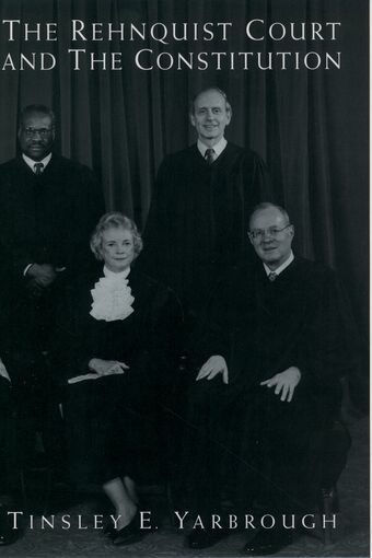 The Rehnquist Court and the Constitution book cover