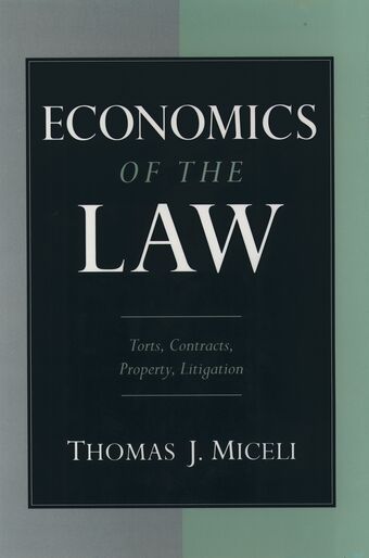 Economics of the Law book cover