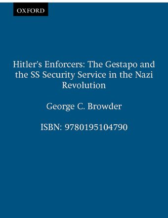 Hitler's Enforcers book cover