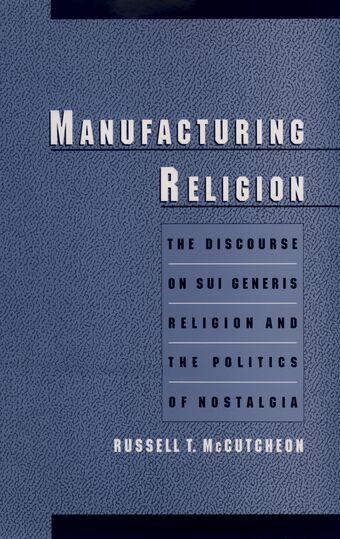 Manufacturing Religion book cover