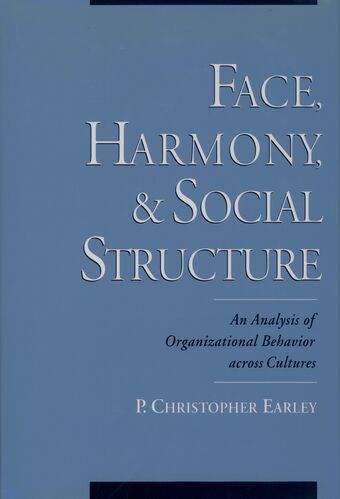 Face, Harmony, and Social Structure book cover