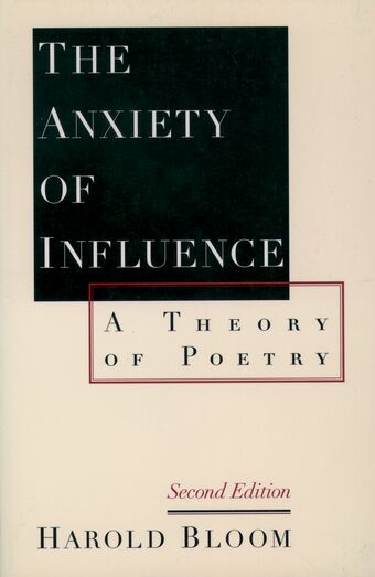 The Anxiety of Influence book cover