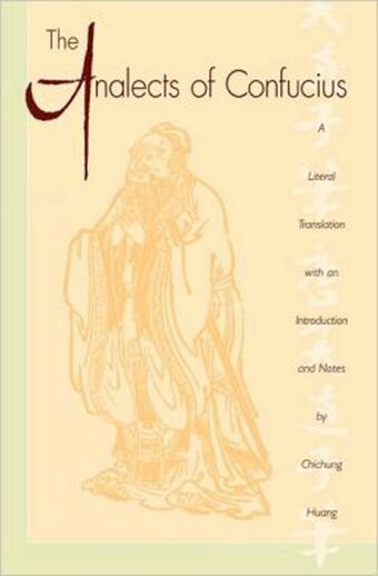 The Analects of Confucius book cover