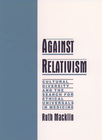 Against Relativism book cover