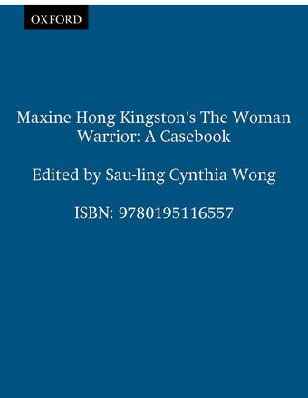 Maxine Hong Kingston's The Woman Warrior book cover