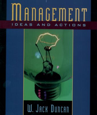 Management book cover
