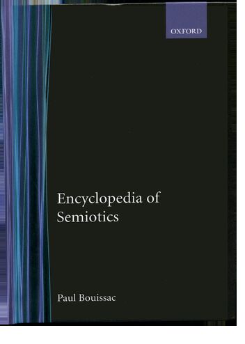 Encyclopedia of Semiotics book cover
