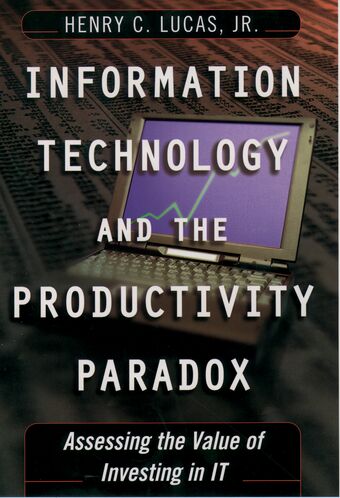 Information Technology and the Productivity Paradox book cover