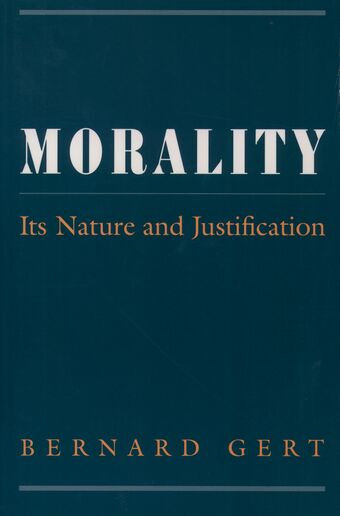 Morality book cover
