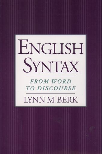 English Syntax book cover