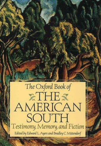 The Oxford Book of the American South book cover