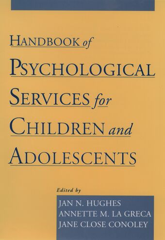 Handbook of Psychological Services for Children and Adolescents book cover