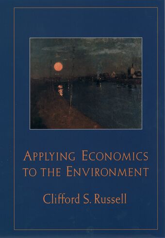 Applying Economics to the Environment book cover