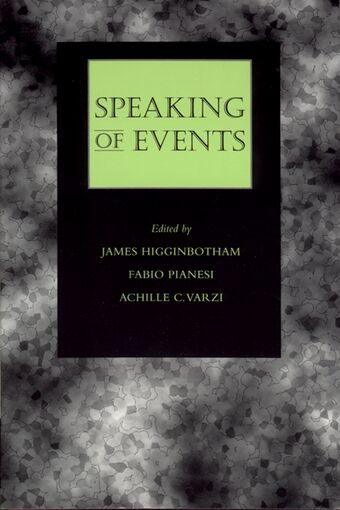 Speaking of Events book cover