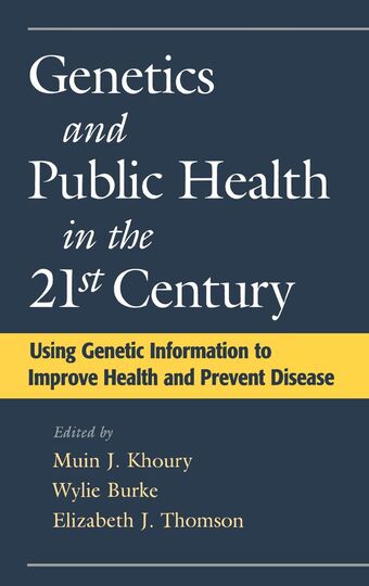 Genetics and Public Health in the 21st Century book cover