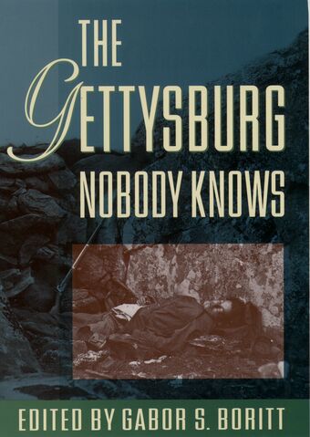 The Gettysburg Nobody Knows book cover
