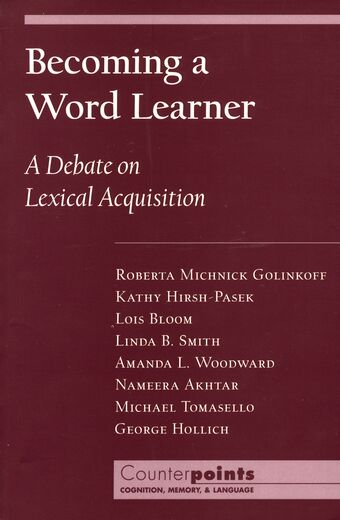 Becoming a Word Learner book cover