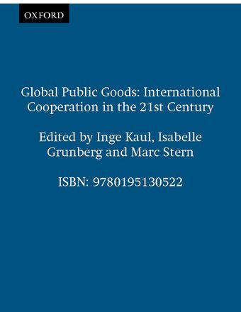 Global Public Goods book cover