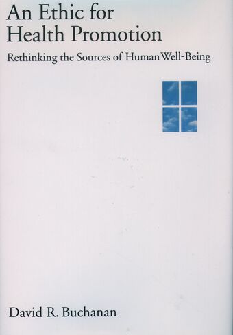 An Ethic for Health Promotion book cover