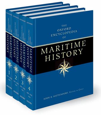 The Oxford Encyclopedia of Maritime History, Four-volume set book cover