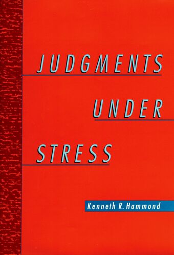 Judgments Under Stress book cover
